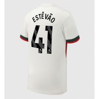 Chelsea Estevao Willian #41 Vonkajší futbalový dres 2025-26 Krátky Rukáv